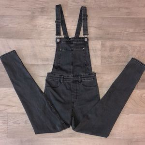 Divided H&M Black Charcoal Overalls - fit like a 2